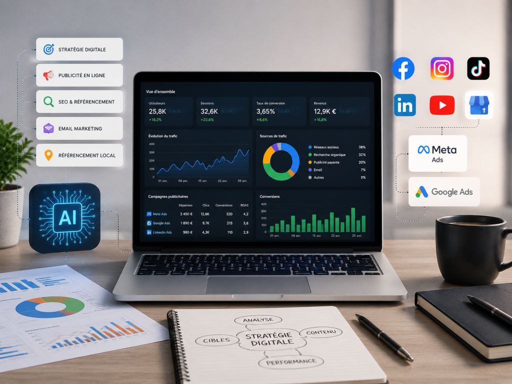 Marketing Digital Avancé avec IA - TSI Sousse