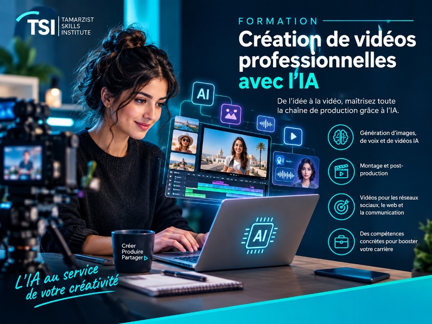 Vidéo professionnelle avec IA